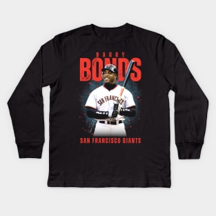 Barry Bonds Original Aesthetic Tribute 〶 Kids Long Sleeve T-Shirt